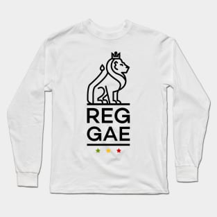 Reggae Lion Long Sleeve T-Shirt